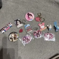 TWICE メンバー写真付きキーホルダーセット