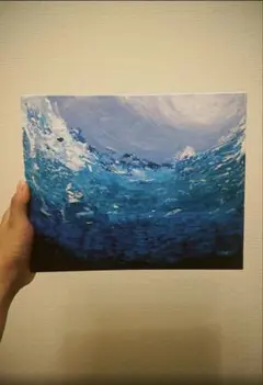 新品未使用 ビーチ風景 円形 アクリル画 2025年最新】アクリル画 海の人気アイテム - メルカリ