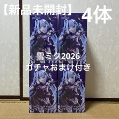 【新品未開封】初音ミク 雪ミク×クロミ フィギュア 雪ミク2026あそーとガチャ