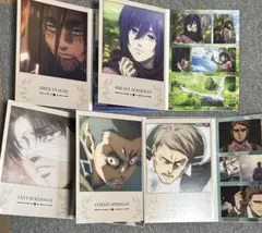 進撃の巨人 一番くじ メモリアルカードセット