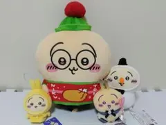 ちいかわ　クリスマスBIGぬいぐるみ　他まとめ売り　4点セット