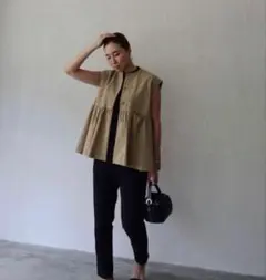 ella selectshop ボンディングジレ グレー 女子 2つボタン 黒ブレザー ｜OLIVEdesOLIVESchool公式通販サイト