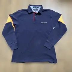 TOMMY HILFIGER カラーブロック ポロシャツ Mサイズ