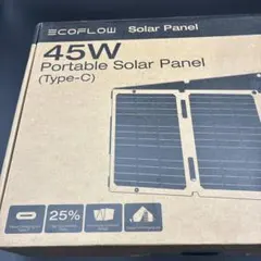 EcoFlow 45W ソーラーパネル - メルカリ