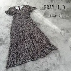 FRAY I.D ワンピース 総柄ワンピース ロングワンピース Aライン S