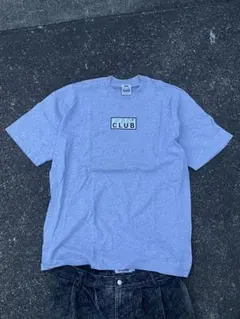 PRO CLUB プロクラブ　Tシャツ グレー　ロゴ刺繍あり ボックスロゴのサムネイル