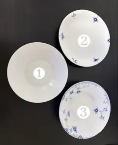 ロイヤルコペンハーゲンRoyal Copenhagenディーププレート3点セットのサムネイル