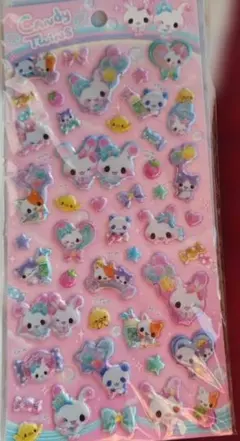 キャンディツインズ　Candy Twins　ぷっくりシール　クーリア