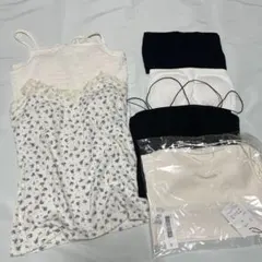 カップ付きキャミソール6点セットのサムネイル