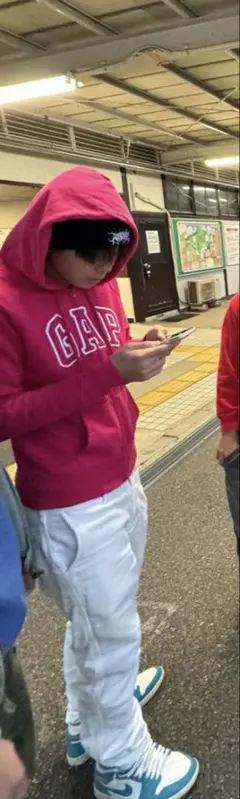 GAPピンクジップアップパーカーSサイズ 00s y2k グランジ