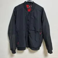 adidas ブラック ナイロンジャケット XL