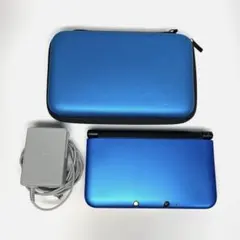 美品 ニンテンドー3DS LL 本体 ブルーブラック 充電アダプタ 付属品完品