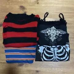 SHEIN 洋服 4点セット 地雷系 パンク L