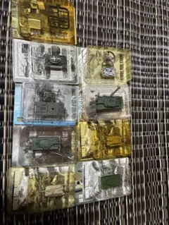 戦車モデル 8個セット 1/144
