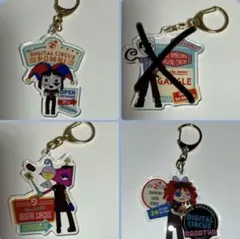 アメイジングデジタルサーカス トレーディングアクリルキーホルダーまとめ売り