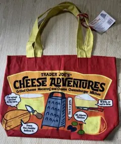 新品未使用Trader Joe's トートバッグ　チーズ　トレジョ