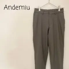 セール♪【美品】Andemiu ストレッチ パンツ ストレート きれいめ