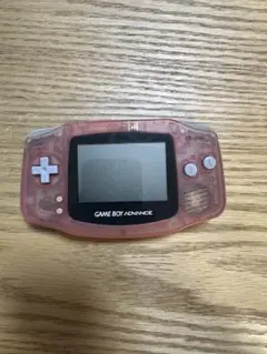 ゲームボーイアドバンス クリアピンク 本体【ジャンク品】