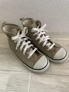 コンバースconverse⭐︎オールスターハイカット　スニーカー　ベージュ19.0