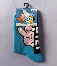BT21 COOKY クルー丈ソックスのサムネイル