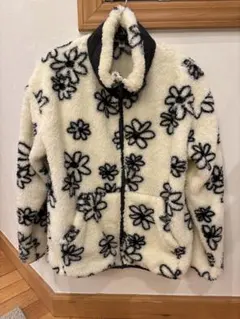 花柄フリースジャケット 150