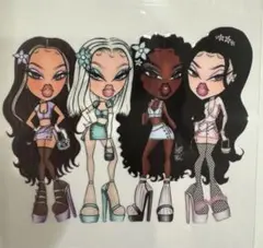 国内即日発送新作ハーフBratz シールセット