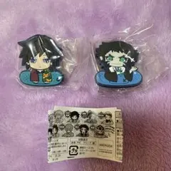 鬼滅の刃 キャラばんちょうこうヘアクリップ壱 義勇& 獪岳
