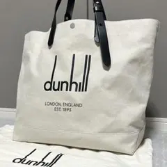 22SS！ダンヒル［レガシーコレクション］デカトート　モノトーン　キャンバス