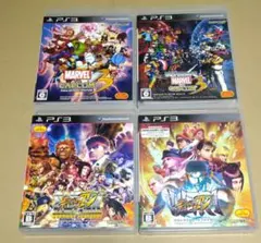 マーヴル VS. カプコン3 ストリートファイター PS3 4点セット