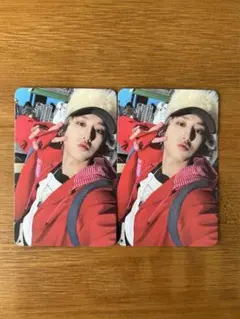 ハン　ジソン　stray kids トレカ　5star 封入　2枚セット