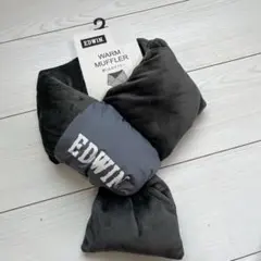 新品 EDWIN WARM MUFFLER グレー