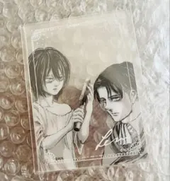 Anique 進撃の巨人 リヴァイ バースデー 缶バッジ ポストカード | Mercari
