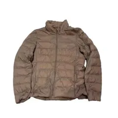 UNIQLO ユニクロ ダウンジャケット ベージュ レディース M