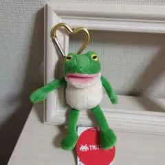 おとぼけケロピョン ハートカラビナマスコット ぎゃま太郎 ぬいぐるみ プライズ品のサムネイル