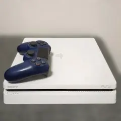 SONY PS4 500GB ホワイト 本体 + ブルーコントローラー