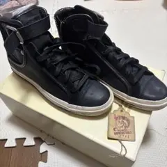 ディーゼル　ハイカット　レザースニーカー　24.5センチ　新品未使用