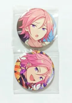 あんスタ 桜河こはく ブラックステージ 缶バッジ - メルカリ