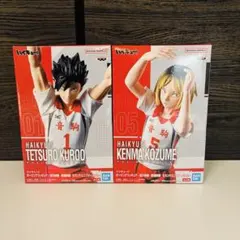 ハイキュー!! 黒尾鉄朗 孤爪研磨 フィギュア