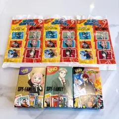 マクドナルド ハッピーセット UNO コンプリート　ロイド　アーニャ　轟焦凍