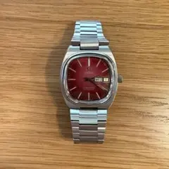OMEGA seamaster TV スクリーン　自動巻き　レッドのサムネイル