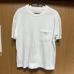 【GAP 白Tシャツ 胸ポケット付き｜送料無料】