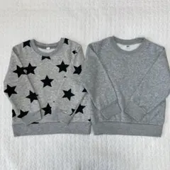 95 裏起毛トレーナー　グレー