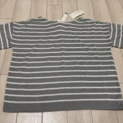 Marquise de blanc ボーダー 半袖 ニットのサムネイル