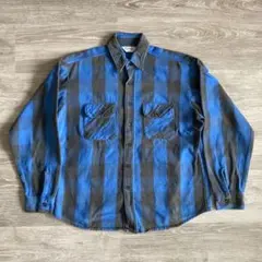 【好配色】ビンテージ ファイブブラザー ネルシャツ 70s 80s