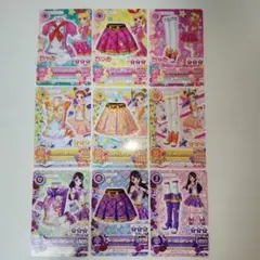 アイカツカード 星宮いちご 紫吹蘭 有栖川おとめ