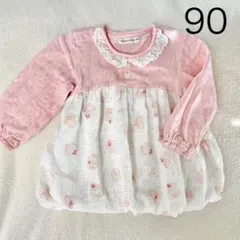 coeura coeur レース付きトップス 90 チュニック