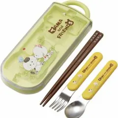 タマ＆フレンズ　抗菌食洗機対応　スライド式トリオセットのサムネイル