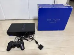 PlayStation 2 本体 黒 コントローラー付き ジャンク？