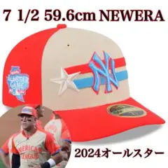 7 1/2 59.6新品MLB2024オールスターLP59FIFTYヤンキース