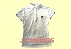 J.LINDEBERG レディース ポロシャツ ホワイト●美品●XSのサムネイル